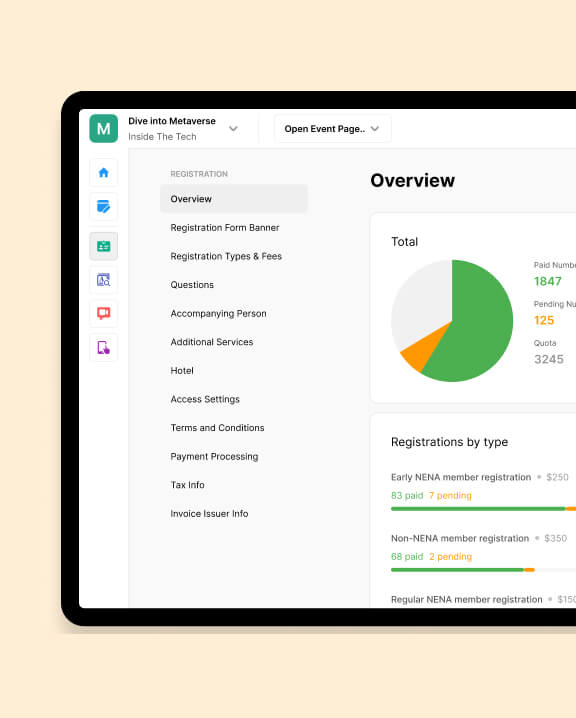 Data Driven Event Management