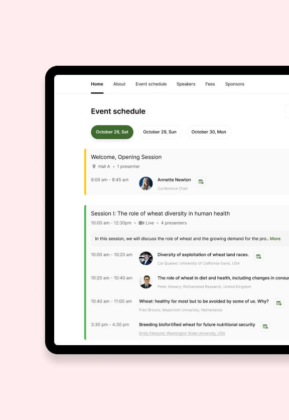 Data Driven Event Management